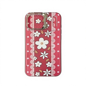 เคสโทรศัพท์ TPU ไข่มุกหรูหราสำหรับ iPhone 17 16 15 14 13 12 11 XR สำหรับ Huawei Y6 <span class=keywords><strong>Y7</strong></span> Y9 Honor X9D X5C X6C เด็กผู้หญิงฝาหลังลายดอกไม้ - Product Image 3