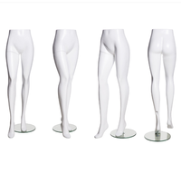 Fibre de verre Jean affichage Mannequin bas du corps femme jambe Mannequin pantalon Mannequin blanc noir support pour pantalon affichage factice