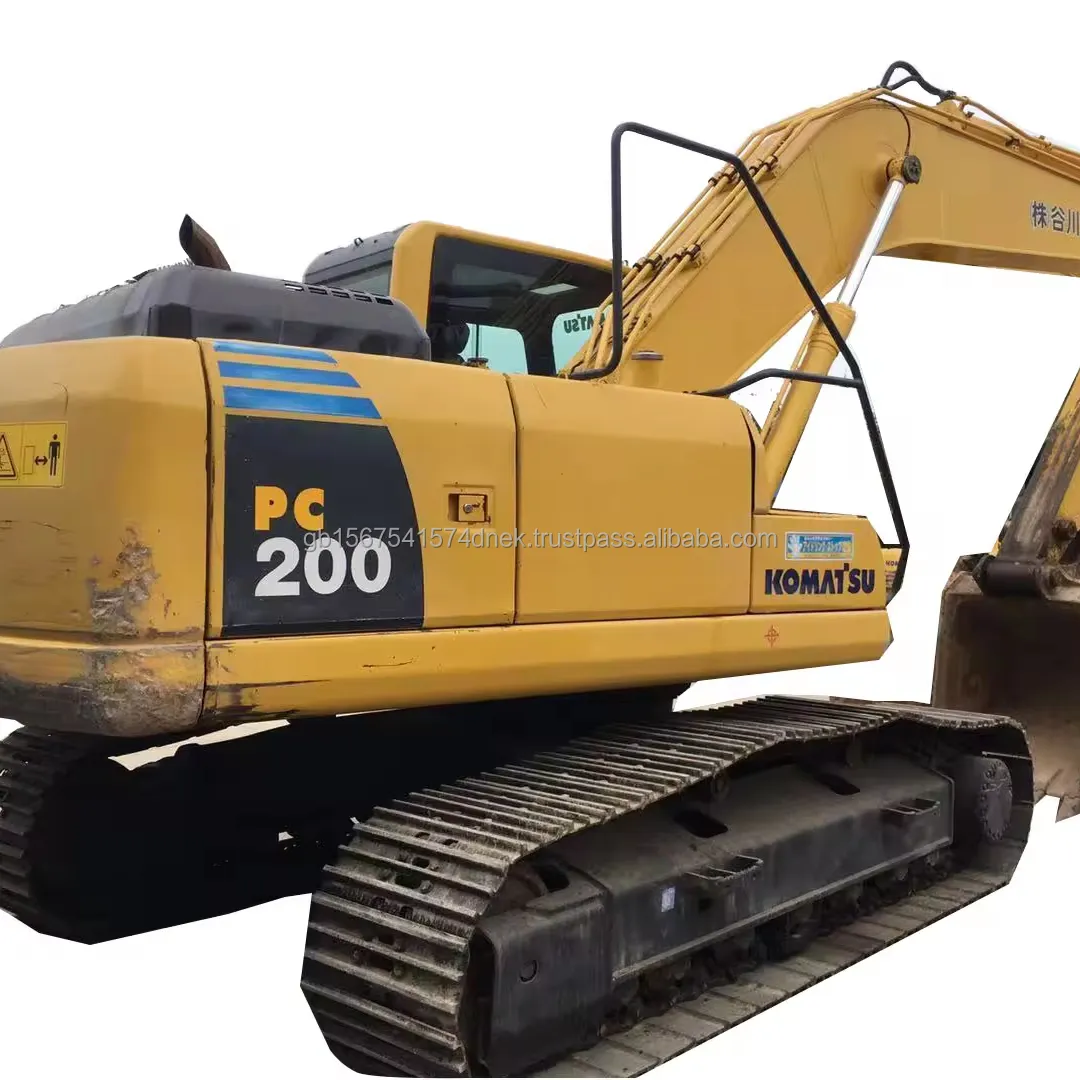 90% new hydraulic used excavator Komatsu PC220-8 excavator good operation for construction