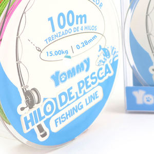 Popeye YM9111 4x Carbon Line V10-1, Hilo Trenzado de Carbono de 0.28mm, Flotante para Pesca en Ríos, Lagos y Arroyos - 100M - Product Image 2