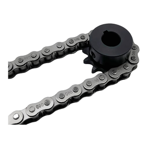 Pignon en acier noir de 45 dents, motif chevrons, 4:5:6:1 pouce, trou fini, rainure pour clavette, 08B10A12A16A, fabrication de précision standard, chaîne d'<span class=keywords><strong>engrenage</strong></span> - Product Image 6
