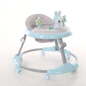 2024 nouveau trotteur musical pour bébé poussette pour tout-petits/joli trotteur multifonction pour bébé 4 en 1 trotteur pour bébé jouets torsion voiture scooter