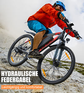 Vélo électrique tout-terrain pour la montagne, stock disponible en entrepôt européen ! 27,5 pouces 250W Autonomie 70 km Frein à disque mécanique UE 3-7 jours - Product Image 4