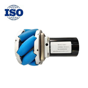 TZBOT Certificação ISO 4 Polegada AGV Omni Wheel Industrial Carrinho Omnidirecional Drive Mecanum Caster com 100W Servo motor - Product Image 3
