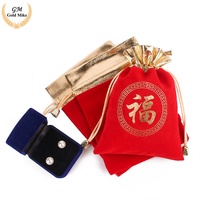 Sacs d'emballage personnalisés en flanelle 10x15cm avec cordon de serrage pour bijoux, pierres précieuses, lunettes, montres, colliers, bagues, cadeaux de fêtes et rangement