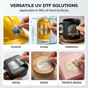 Transferts DTF UV personnalisés pour gobelets Libbey de 16 oz, imprimés en 3D avec encre en relief bleue, prêts à être expédiés, vente en gros, DIY, directement de l'usine - Product Image 5