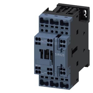Contactor Industrial 3RT2018-1AK61 Trifásico de 2 Polos, 380 V CA, Control de Motor, Montaje en Riel DIN - Product Image 1