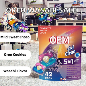 For Oreo Custom Packaging Wasabi Chocolate Chip Cookies 18g Solid Semi-Sweet Coffee Flavored Biscuit - Product Image 2