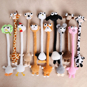 Bos Grote Ogen Acht Broers Pluche Sleutelhanger PP Katoen Gevuld Zacht Gevuld 40cm Bruiloft Toss Cadeaus Klauwautomaat Speelgoed Groothandel - Product Image 2
