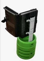 Caja Terminal de Fibra Óptica ABS No Metálica de 24 Puertos con Clasificación IP55 para Exteriores, para Equipos de Pedestal de Telecomunicaciones FTTH 4G/WiFi/3G/IP