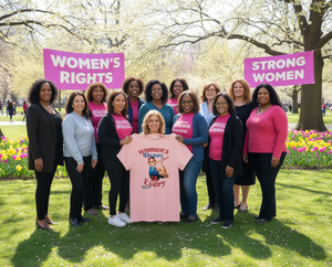 Maglietta per il Mese della Storia delle Donne, Empowerment Femminile, 100% Cotone, Girocollo, Vestibilità Regolare, T-Shirt Casual - Product Image 2