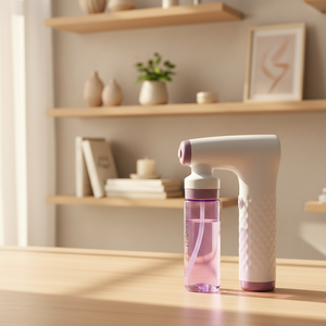 Pistolet pulvérisateur nano portable sans fil rechargeable par USB pour la beauté, l'hydratation, la désinfection à domicile et au bureau, aérographe - Product Image 1