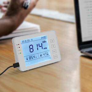 Medidor de temperatura e umidade do ar inteligente, alta sensibilidade, monitor interno de co2, detector do monitor do ar - Product Image 2