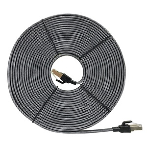 Cable de Red Ethernet RJ45 Plano Cat8 Personalizado, Cobre Puro, 5m, Interior/Exterior, Trenzado, 0.5m-30m - Product Image 6