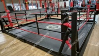 Ring de boxe professionnel pliable et portable, ring de boxe pliable pour le sol