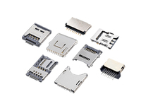 Conector de tarjeta MUP 10P TF, ranura para lector SD, Memoria Push-Push SMD, Conector de toma de tarjeta SD para almacén de datos de coche