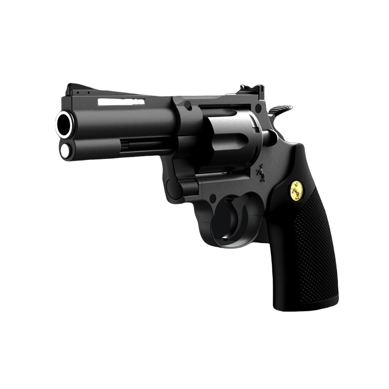 匿名配送 モデルガン 拳銃 ピストル リボルバー リボルバーピストルレンタル（ハイビジョン撮影対応）・4インチ