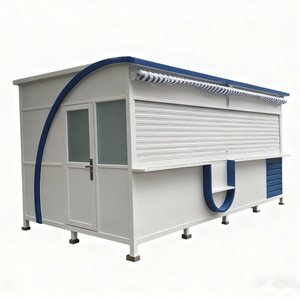Kiosque de Garde en Structure Acier Résistant au Vent (81-120 mph) Design Moderne pour Utilisation Extérieure - Product Image 1