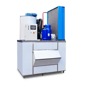 Factory Price Industrial Flake Ice Making 3 Ton Machine Cube Brick Ice Machine Ice Machinery Maker