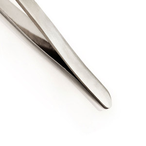 Pinzas para Cejas de Acero Inoxidable Hechas a Mano con Punta Inclinada, Tamaño Personalizado, Duraderas, de Alta Calidad, Premium, para Depilación de Cejas - Product Image 6
