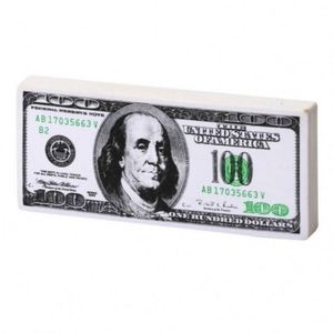 Balle anti-stress promotionnelle personnalisée en mousse PU, en forme de billet de banque de 100 dollars américain - Product Image 2