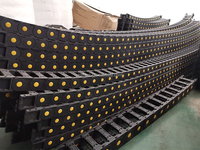 Hochfeste Nylon-Kabelschleppkette Energiekette Tankkette für CNC-Maschinen Kabelmanagement Drahtträger