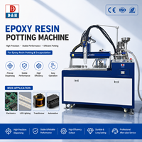 Machine de moulage automatique de résine époxy 2K, équipement de distribution et de mélange de colle AB pour composants électroniques de PCB, LED et transformateurs