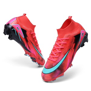 Botas de Fútbol para Hombre, Tobillo Alto, Parte Superior Transpirable de PU, Soporte de Tobillo, Suela de TPU, Diseñadas para Césped y Césped Artificial - Product Image 5