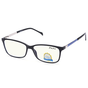 Monturas de Gafas Cuadradas Grises Jack 5136 con Protección Anti Luz Azul, Unisex para Adultos, Montura Completa - Product Image 4