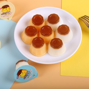 OEM/ODM Gelée de <span class=keywords><strong>konjac</strong></span> aux fruits Faible en gras Doux Délicieux Collation décontractée Gelée au pouding aux œufs pour adultes - Product Image 3
