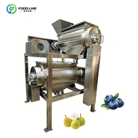Gebruiksvriendelijke interface mango pulp mango sapmachine elegante uitvoering fruitpulp machine voor jamproductie