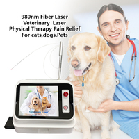 Best Selling High Quality Professional Dog Veterinary Hospital Laser 980nm Surgical Physical Therapy Equipment 30W Air Cooling