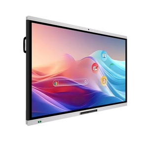 Pizarra Digital Inteligente de 86 Pulgadas 4K con IA, Seguimiento Automático por Voz, 8G 128G, Pizarra Interactiva con Pantalla Táctil Plana para Aula - Product Image 1