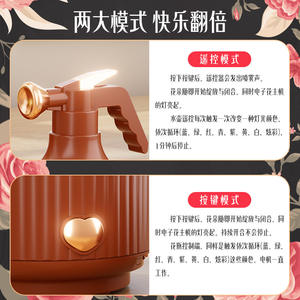 Electric Building <b>Block</b> Flower E01 Automatic Rose Toy With Light Sound Built In Battery For Presents - Product Image 4