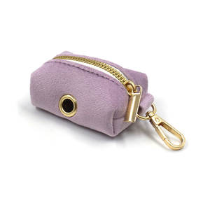 Grosir Tali Kerah Anjing Kualitas Tinggi Ungu Muda Beludru Cantik Desainer <span class=keywords><strong>Harness</strong></span> Anjing Label Pribadi <span class=keywords><strong>Harness</strong></span> Anjing Kustom Set - Product Image 5