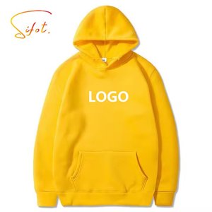 Sifot, venta al por mayor, conjunto de Sudadera con capucha bordada desgastada, logotipo personalizado, hombro caído para estampado de hojaldre, 500gsm, otoño, poliéster/algodón - Product Image 1