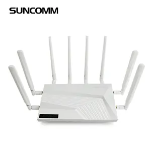 ホット販売ホーム4G5GルーターワイヤレスデュアルバンドWiFi2.4 G/5.8G接続MIMO外部アンテナ5GルーターSIMカード付き