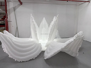 ลูกโป่งเป่าลมสามารถใช้สำหรับ<span class=keywords><strong>เปิด</strong></span>และปิดงานแต่งงาน งานหมั้น งานเวที และงานปาร์ตี้ที่มีธีมดอกบัวได้ - Product Image 3