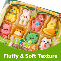 Bonbons guimauves 3D animaux de dessin animé 100g en boîte, cadeau de fête d'anniversaire, vente en gros, certifié Halal BRC, personnalisable OEM