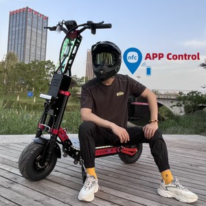 สกู๊ตเตอร์ไฟฟ้า 10000w 15000w 8000 วัตต์ 72V 60V  ปลดล็อคด้วย NFC/รหัสผ่าน ผ่านแอพพลิเคชั่น ระบบเบรก EBS Trotinette Electrique Dualtron Fast 8 สกู๊ตเตอร์ 10000w - Product Image 1
