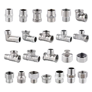 Conector en T de Acero Inoxidable de 1/2 Pulgada con Rosca Interna para Tuberías sin Costura, para Uso en Plomería e Industrial - Product Image 2