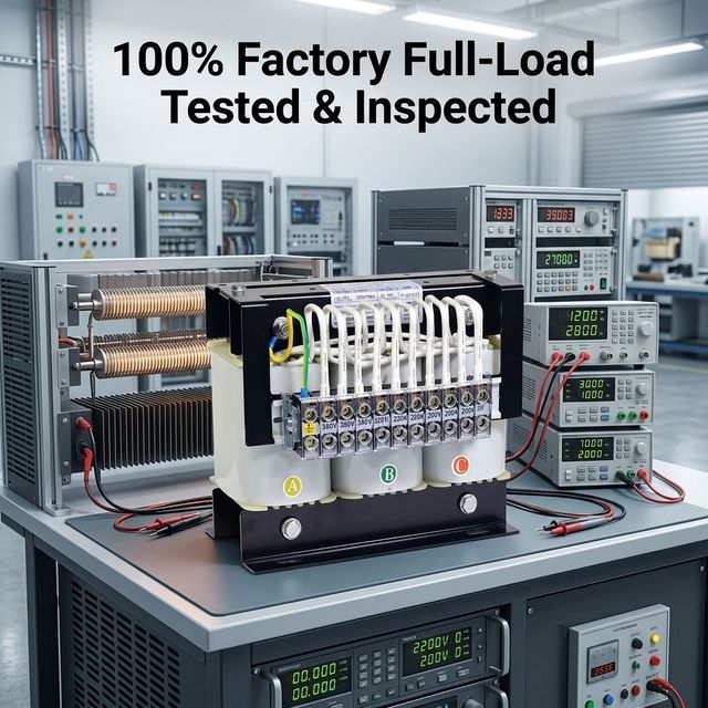 220V 380V Single Phase Three Phase Dry Type Isolation Transformer with Copper Coil for Precision Analytical Equipment