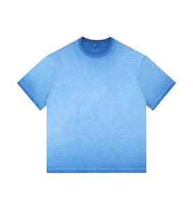 Camiseta Premium de Algodón 100% de Alto Gramaje para <span class=keywords><strong>Hombre</strong></span>, Oversize, con Estampado DTG, Logo Vintage, Efecto Degradado Lavado, Casual y Personalizada - Product Image 5