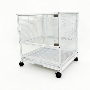 <span class=keywords><strong>Cage</strong></span> à oiseaux empilable et amovible de grande capacité pour l'élevage et l'élevage de perroquets, en <span class=keywords><strong>verre</strong></span> massif, design moderne et classique, vente en gros - Product Image 6