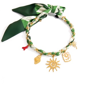 Collier haut de gamme en acier inoxydable avec pendentif, accessoire tendance au style frais et délicat, idéal pour les cadeaux - Product Image 5