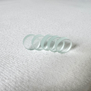 Vidrio de Silicato de Aluminio Redondo Ultrafino de 1-19 mm, Punto de Fusión 820 ° Superficie Curva en Forma de C con Espejo para Laboratorio - Product Image 2