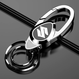 Vente en gros de <span class=keywords><strong>porte</strong></span>-clés de luxe en acier inoxydable avec logo personnalisé <span class=keywords><strong>porte</strong></span>-clés de voiture <span class=keywords><strong>porte</strong></span>-clés en cuir léger pour - Product Image 5