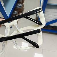 Cadre de lunettes décoratif en perles de météore transparentes roses pour femmes, vente en gros mixte