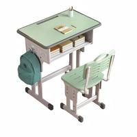 Table d'étude pour étudiants avec chaises, hauteur réglable, pour la maison, le salon, la chambre à coucher