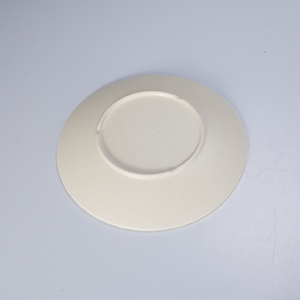 Nhà máy tùy chỉnh rèn kết cấu melamine tấm không thể phá vỡ đồng bằng màu trắng Nhựa Bộ đồ ăn Matt bề mặt nhà món ăn tấm - Product Image 5